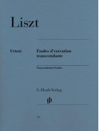 Franz Liszt: Transcendental Studies (noty na klavír)