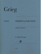 Edvard Grieg: Sämtliche Lyrische Stücke (noty na klavír)