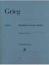 Edvard Grieg: Sämtliche Lyrische Stücke (noty na klavír)