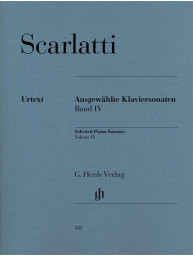 Domenico Scarlatti: Selected Piano Sonatas IV (noty na klavír)