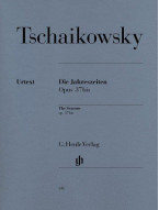 Čajkovskij: The Seasons Op.37bis (noty na klavír)