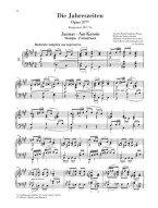 Čajkovskij: The Seasons Op.37bis (noty na klavír)