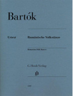 Béla Bartók: Romanian Folk Dances (noty na klavír)