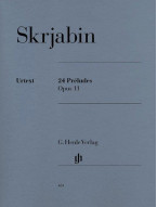 Alexander Skrjabin: 24 Preludes Op.11 (noty na klavír)