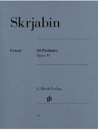 Alexander Skrjabin: 24 Preludes Op.11 (noty na klavír)