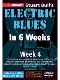 Stuart Bull's Electric Blues In 6 Weeks - 4 (video škola hry na kytaru)