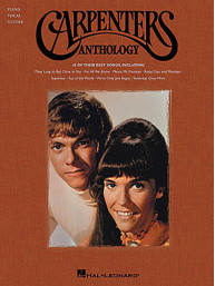 Carpenters Anthology (noty, akordy, texty, klavír, kytara, zpěv)