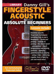 Danny Gill's Absolute Beginner Acoustic Fingerstyle (video škola hry na kytaru)