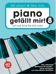 Piano Gefällt Mir! 8 - 50 Chart und Film Hits  (noty na klavír) (+audio)
