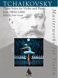 Swan Lake / Labutí jezero: 3 Solos from the Ballet (noty na housle, klavír)