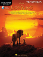 Lion King / Lví král (noty na tenorsaxofon) (+audio)