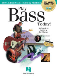 Play Bass Today! Level 1+2 - Beginner's Pack (noty, tabulatury na baskytaru) (+audio+video)