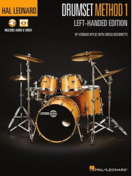 Hal Leonard Drumset Method - Left-Handed Edition (noty na bicí pro levoruké hráče) (+audio+video)