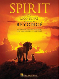 Beyoncé: Spirit from The Lion King (noty na klavír, zpěv, akordy)