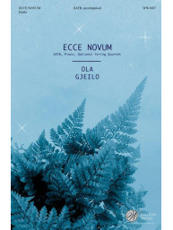 Ola Gjeilo: Ecce Novum - SATB (noty na sborový zpěv, klavír) - SADA 5 ks