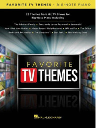 Favorite TV Themes (velké noty na snadný klavír)