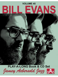 Jazz Play-Along 45: Bill Evans (noty na nástroje C, Eb, Bb, basového klíče) (+audio)