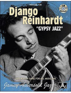 Jazz Play-Along 128: Django Reinhardt - Gypsy Jazz (noty na nástroje C, Eb, Bb, basového klíče) (+audio)