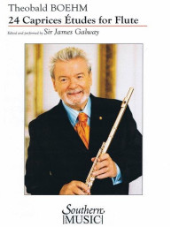 Theobald Boehm: 24 Caprices Etudes for Flute (noty na příčnou flétnu)