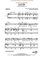 Beatles: Let It Be - SATB (noty na sborový zpěv) - SADA 5 ks