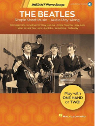 Beatles: Instant Piano Songs (velké noty na snadný klavír) (+audio)