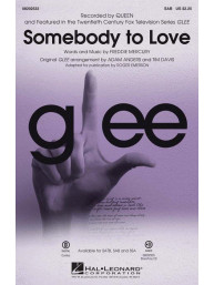 Queen: Somebody To Love - SAB (noty na sborový zpěv, klavír) - SADA 5 ks