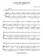 Game of Thrones / Hra o trůny - téma (noty na altsaxofon, klavír)