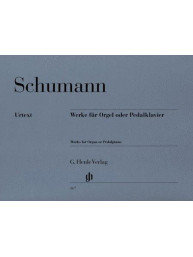 Robert Schumann: Works for Organ or Pedal Piano (noty na varhany)