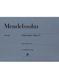 Felix Mendelssohn: Organ Sonatas Op.65 (noty na varhany)
