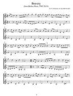 Telemann for 2 Mandolins (noty na 2 mandolíny)