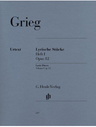 Edvard Grieg: Lyric Pieces 1, Op.12 (noty na klavír)