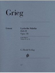 Edvard Grieg: Lyric Pieces 2, Op.38 (noty na klavír)