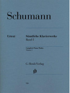 Robert Schumann: Complete Piano Works 1 (noty na klavír)