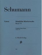 Robert Schumann: Complete Piano Works 6 (noty na klavír)