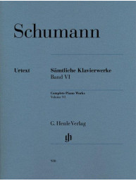 Robert Schumann: Complete Piano Works 6 (noty na klavír)