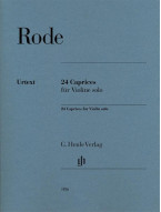 Pierre Rode: 24 Caprices (noty na housle)