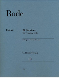 Pierre Rode: 24 Caprices (noty na housle)