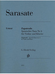 Pablo de Sarasate: Zapateado - Spanisch Dance no. 6 (noty na housle, klavír)