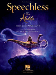 Naomi Scott: Speechless from Aladdin (noty na klavír, zpěv, akordy)