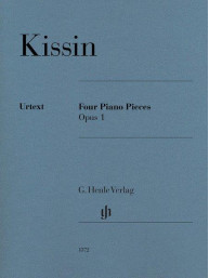 Jevgenij Kissin: Four Piano Pieces Op. 1 (noty na klavír)