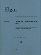 Edward Elgar: Sonata Op. 82 (noty na housle, klavír)