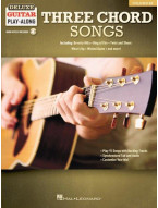 Deluxe Guitar Play-Along 12: Three Chord Songs (noty, tabulatury na kytaru) (+audio)