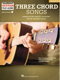 Deluxe Guitar Play-Along 12: Three Chord Songs (noty, tabulatury na kytaru) (+audio)