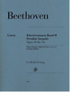 Beethoven: Piano Sonatas II Op. 26-54 (noty na klavír)