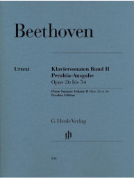 Beethoven: Piano Sonatas II Op. 26-54 (noty na klavír)