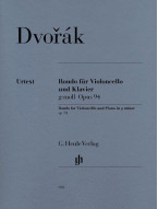 Antonín Dvořák: Rondo in G minor Op. 94 (noty na violoncello, klavír)