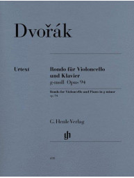 Antonín Dvořák: Rondo in G minor Op. 94 (noty na violoncello, klavír)