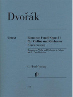Antonín Dvořák: Romance In F Minor Op.11 (noty na housle, klavír)