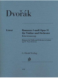 Antonín Dvořák: Romance In F Minor Op.11 (noty na housle, klavír)