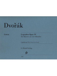 Antonín Dvořák: Legends / Legendy Op. 59 (noty na čtyřruční klavír)
